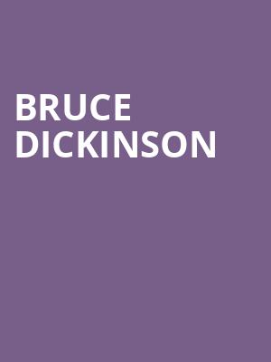 Bruce Dickinson, Hart Theatre, Albany