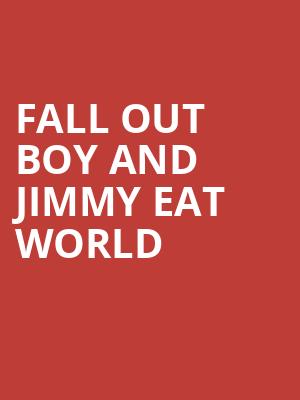 Fall Out Boy and Jimmy Eat World, MVP Arena, Albany