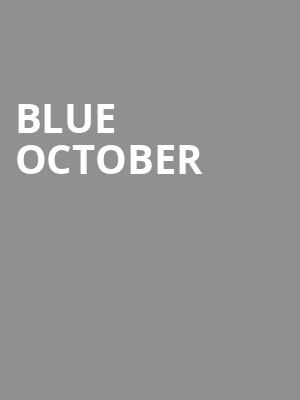 Blue October, Hart Theatre, Albany