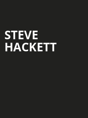 Steve Hackett, Hart Theatre, Albany