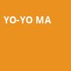 Yo Yo Ma, Saratoga Performing Arts Center, Albany