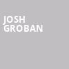 Josh Groban, Saratoga Performing Arts Center, Albany